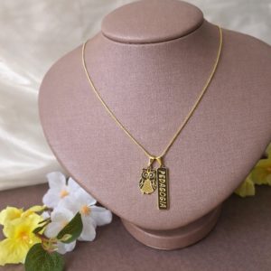 Colar Feminino Dourado Profissões – Pingentes Personalizados