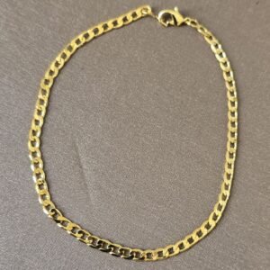 Pulseira Masculina 1 Elo Fina