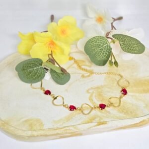 Pulseira Coração Vazado Diversas Cores